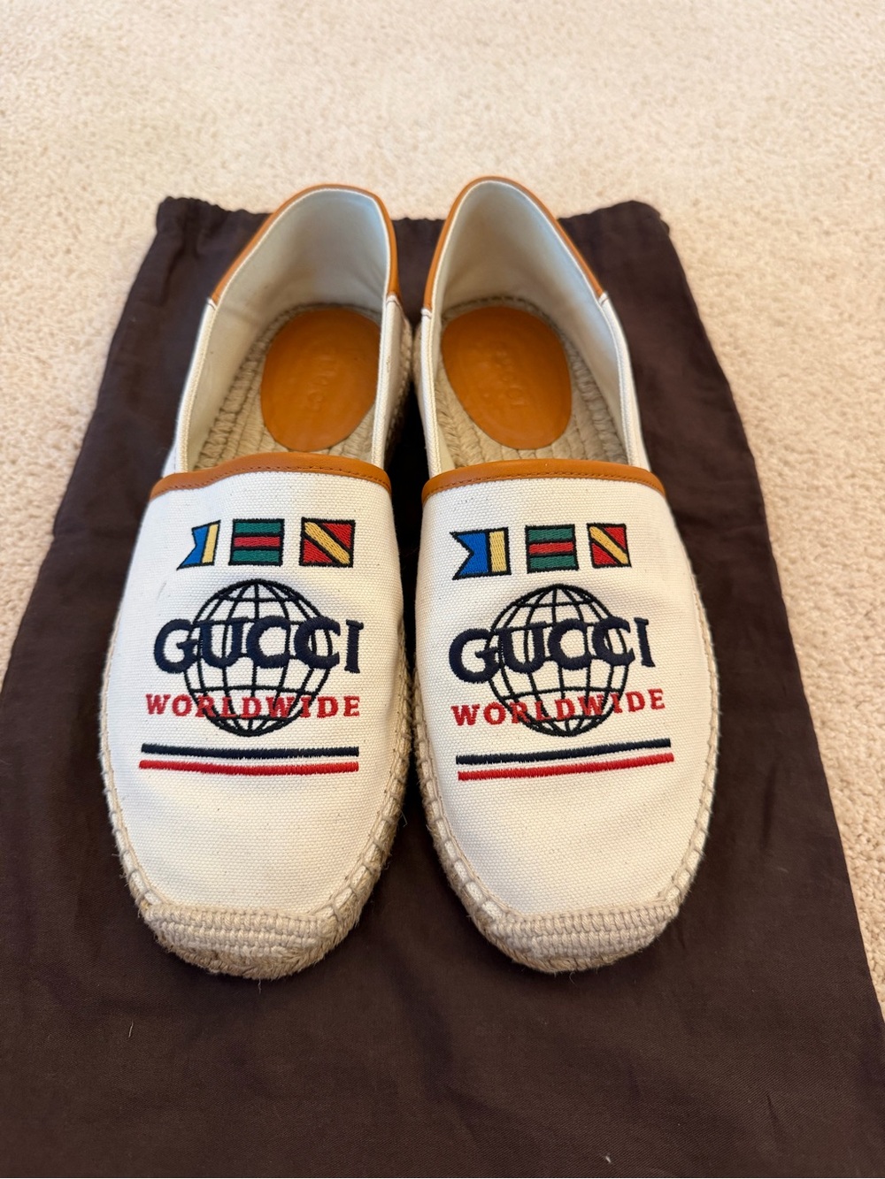 Gucci Canvas Printed Espadrilles